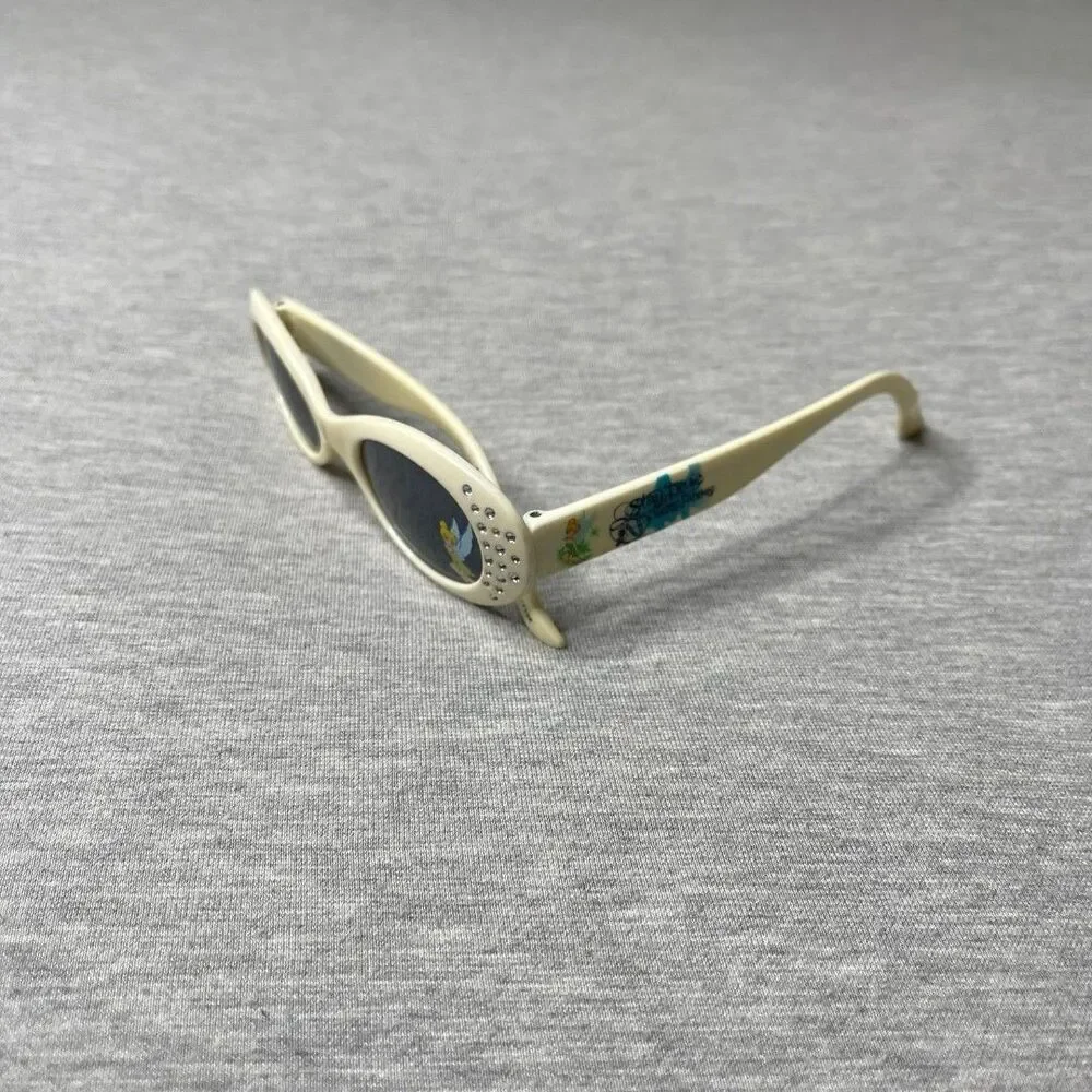 Disney Tinkerbell 90's Vintage Girls Cat Eye Plastic Sunglasses